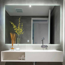 Ablaze Rectangular Backlit Mirror